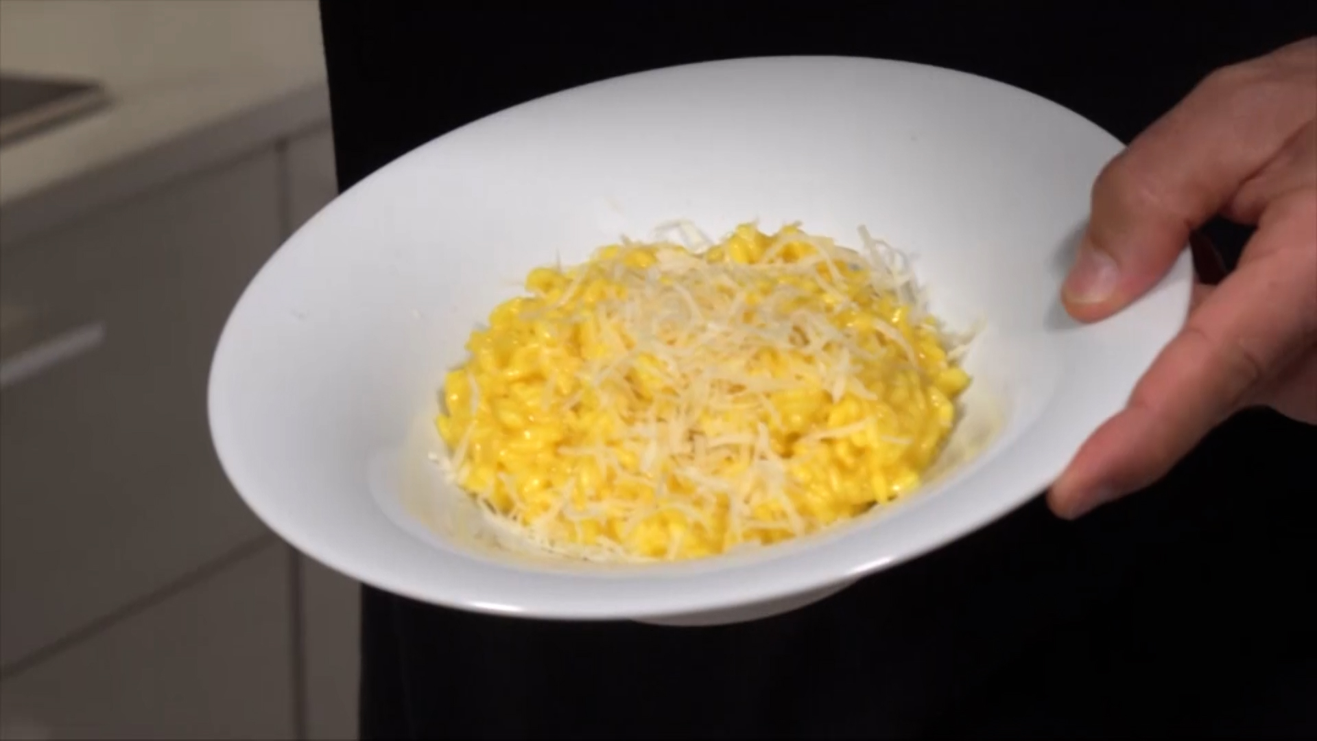 Saffron Risotto - Cooking with Saporita